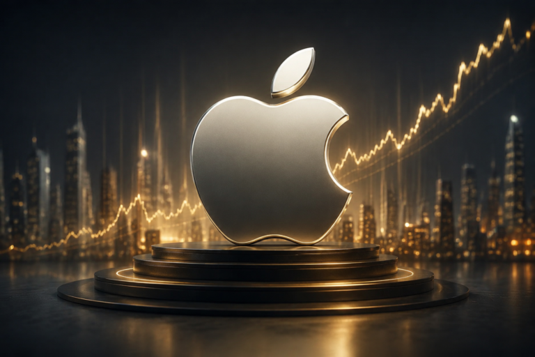 Apple tops $5 trillion valuation to become world’s largest company