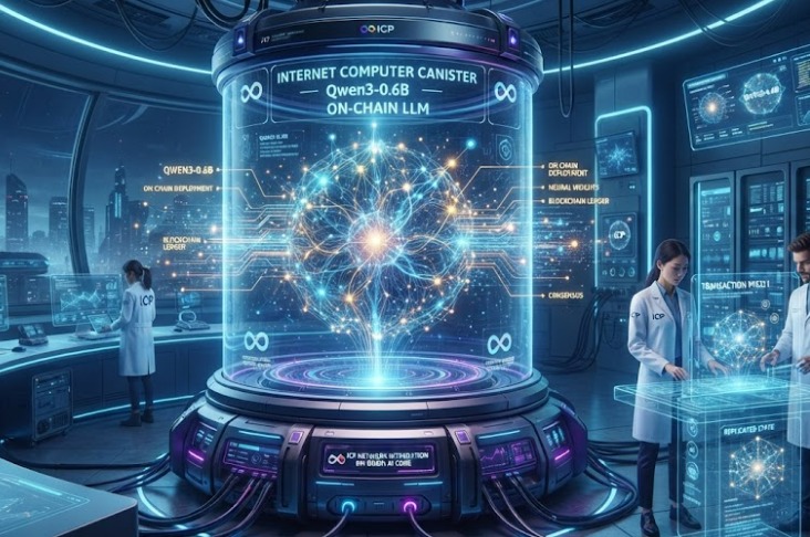 llama_cpp_canister brings Qwen3 AI model fully on-chain to the Internet Computer